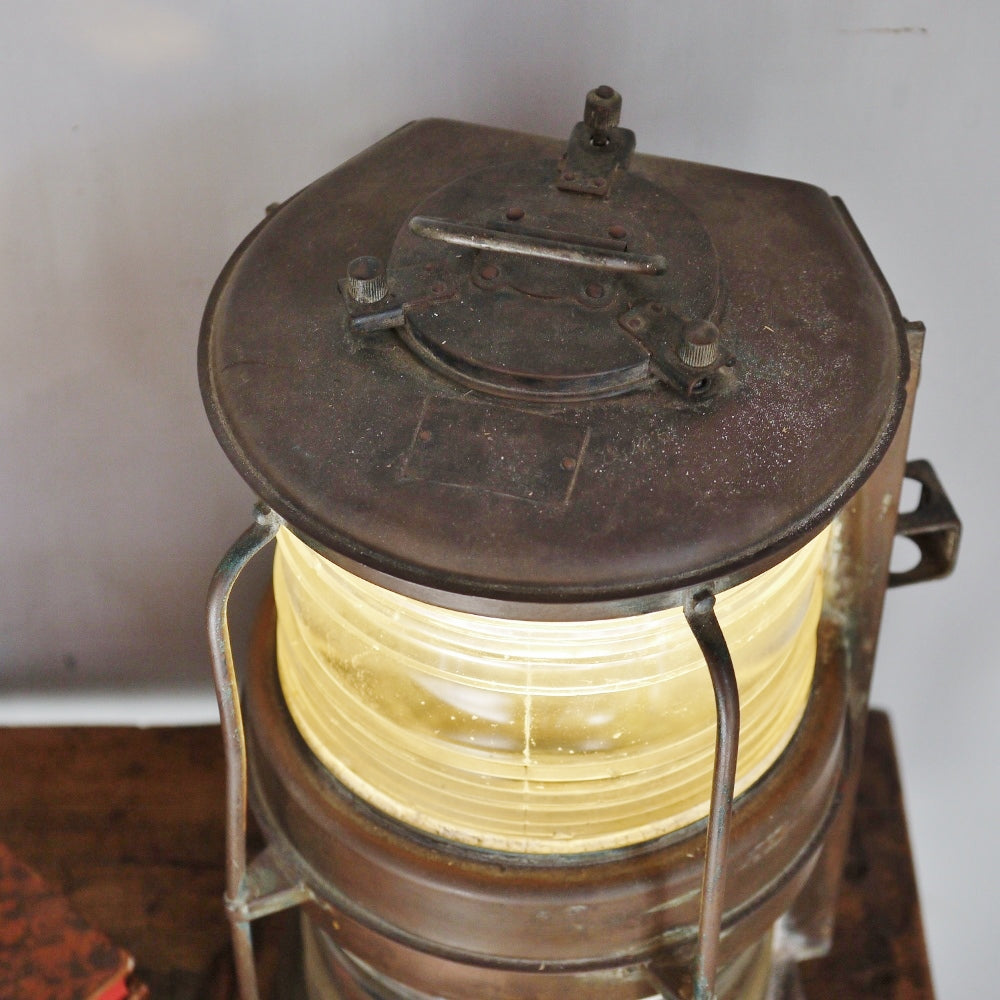 20thC Copper Mast Head Lanterns, Antiques, Byron Bay