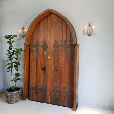 Arched Church Doors