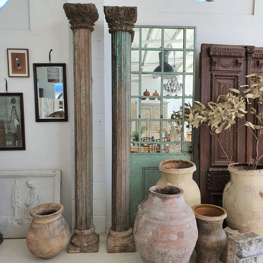 Fluted Indian Columns