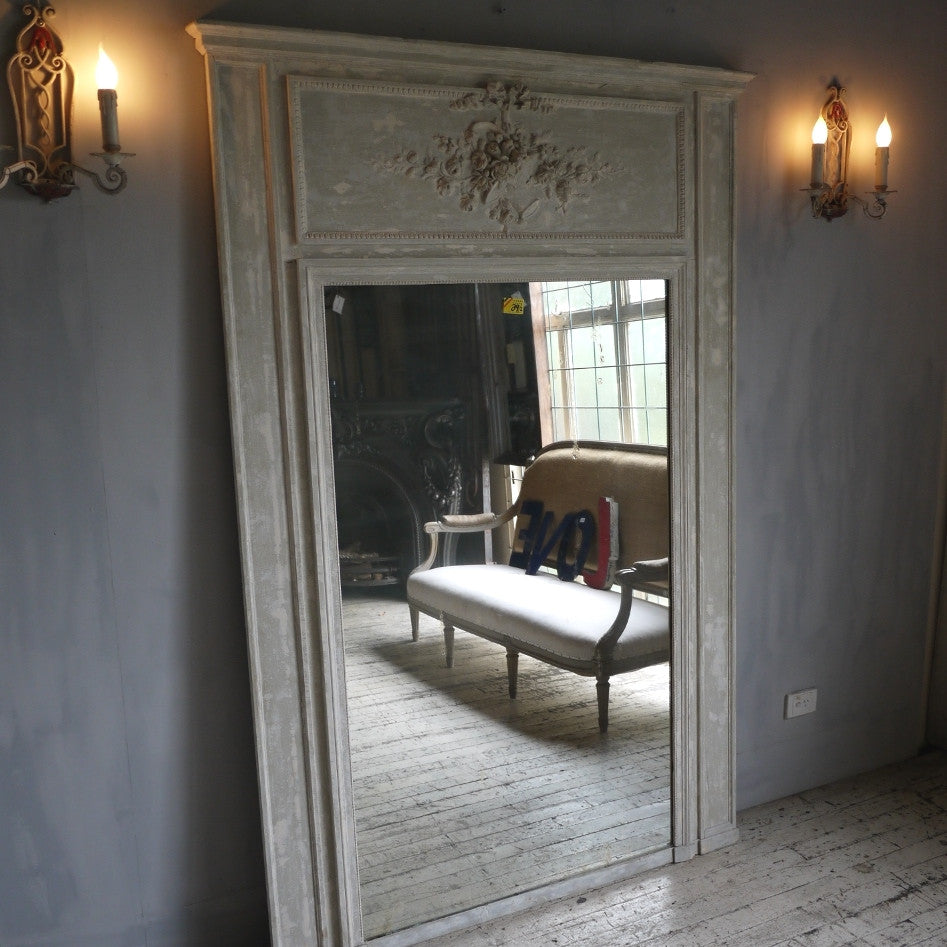 French Trumeau Mirror