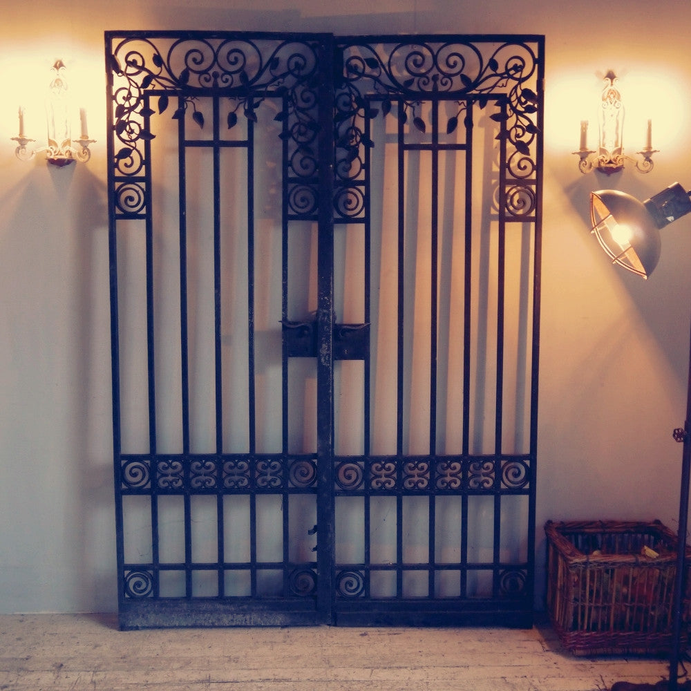 19thC Wrought Iron Gates, Antiques, Byron Bay