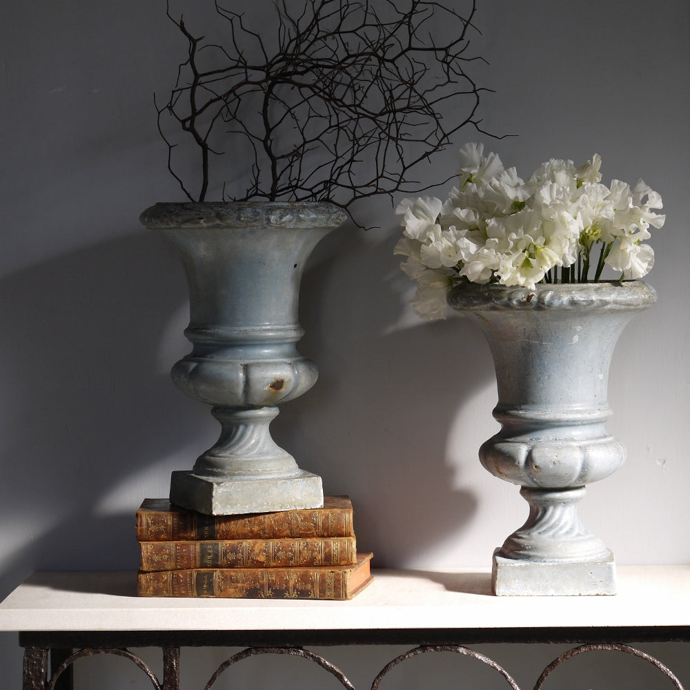 Enamel French Urns