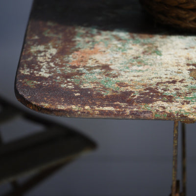 Rustic French Cafe Table