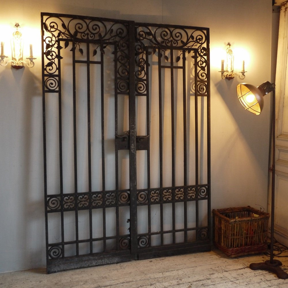 19thC Wrought Iron Gates, Antiques, Byron Bay