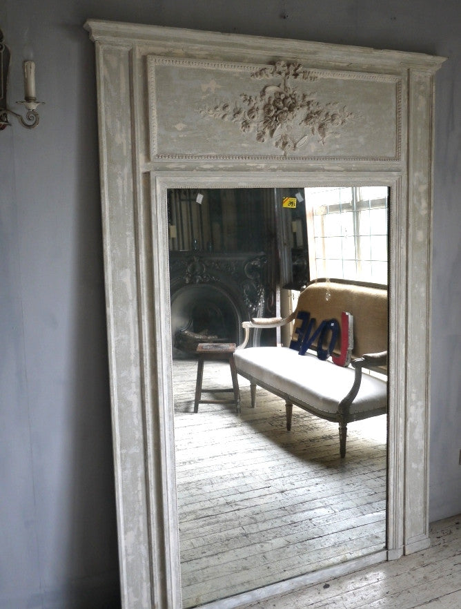 French Trumeau Mirror