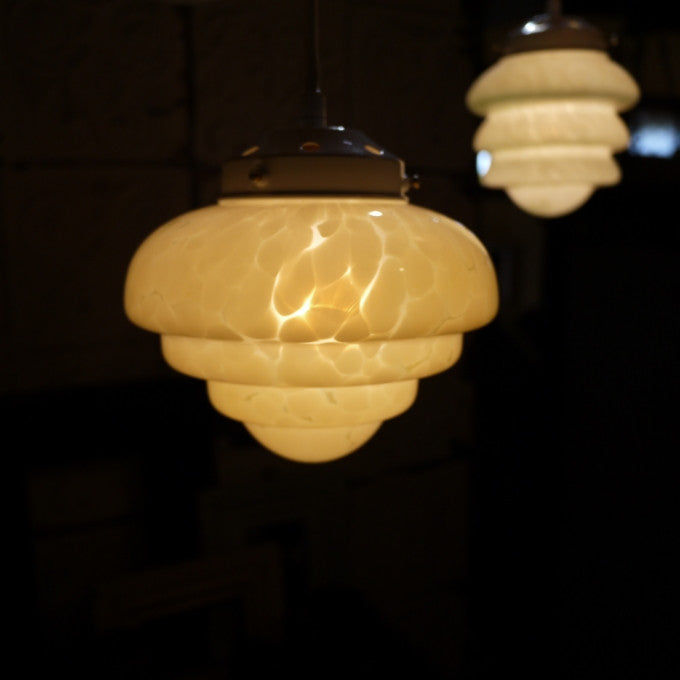 Vintage pendant deals light shades