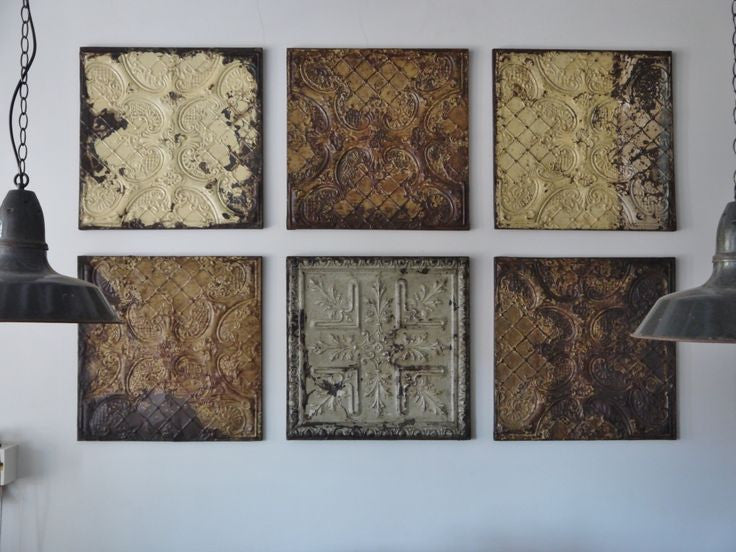 Pressed Metal Panel ~ Small