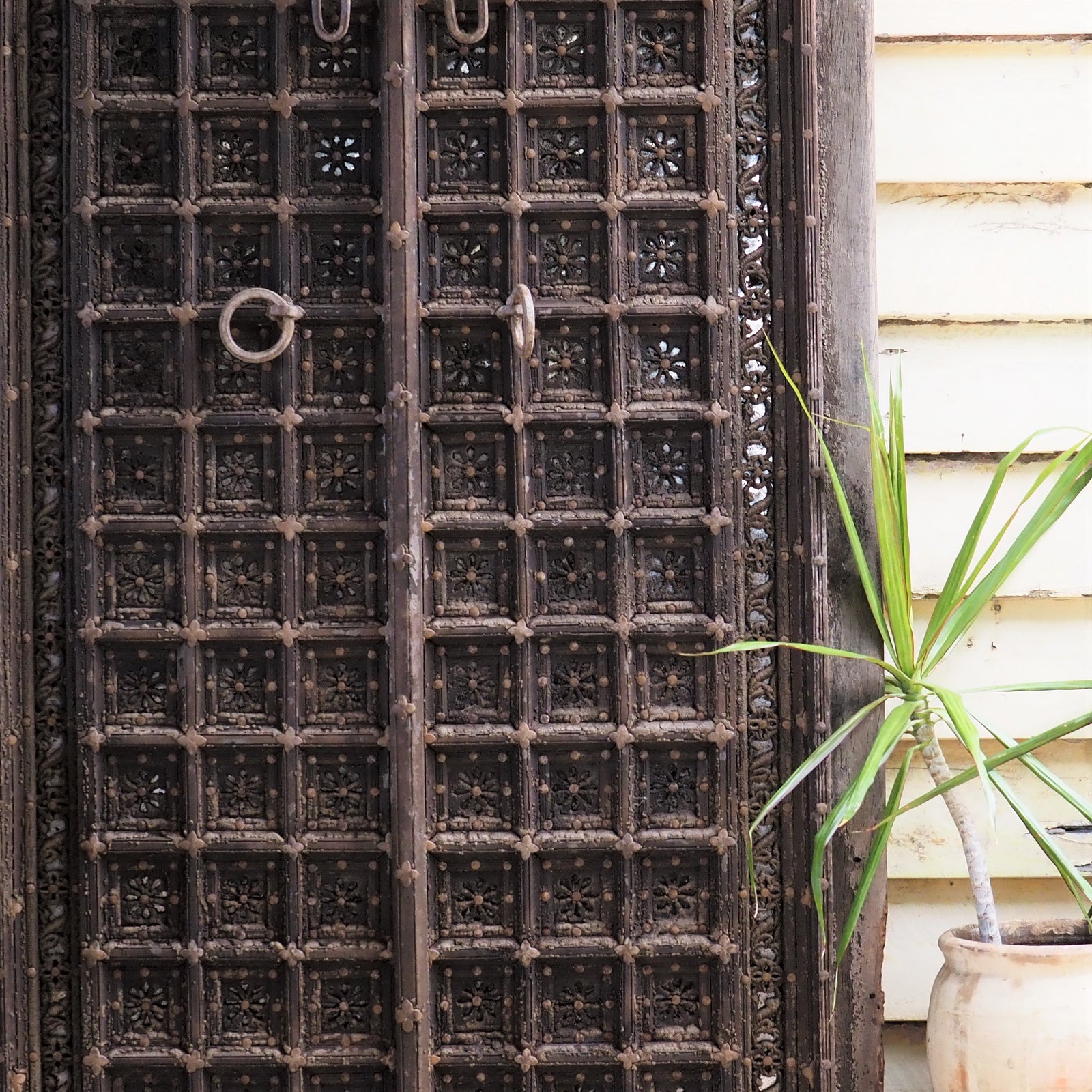 19thC Mirrored Indian Doors