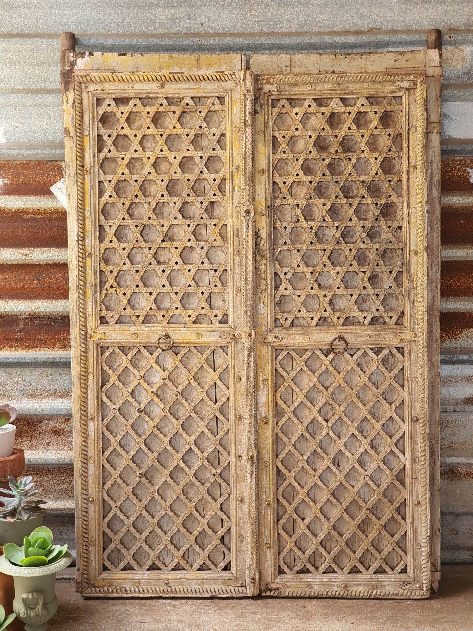 Early Indian Haveli Doors