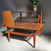 Mid Century Corner Coffee Table