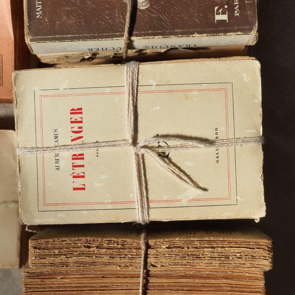 antique books, france, vintage, elements i love, byron bay